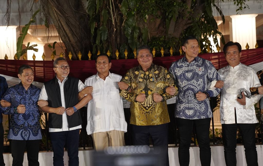 Prabowo Umumkan Tim Kampanye Bertabur Bintang