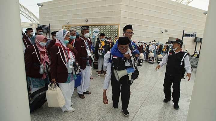 Lima Rombongan Calon Haji Indonesia Tiba di Mekkah