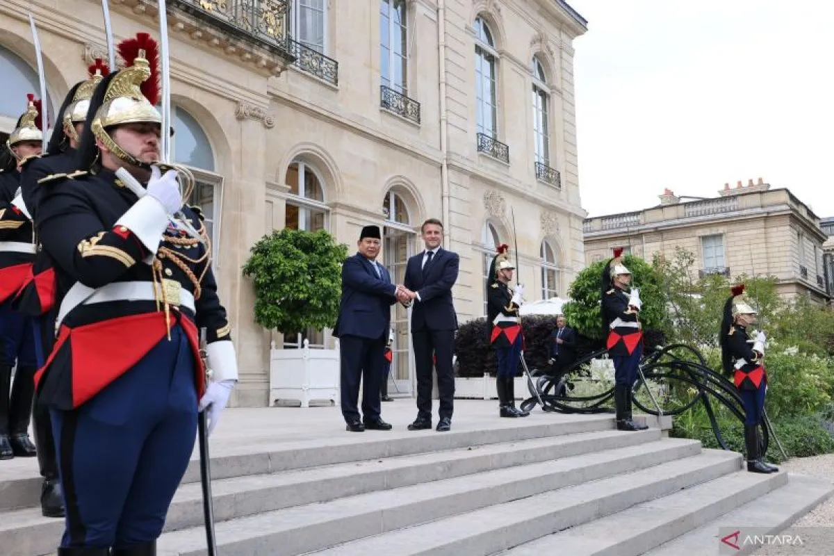 Prabowo dan Macron bahas hubungan Indonesia-Prancis